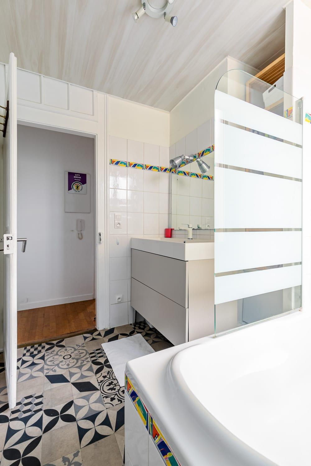 Appartement 2 Chambres Avec Garage A Strasbourg Bagian luar foto