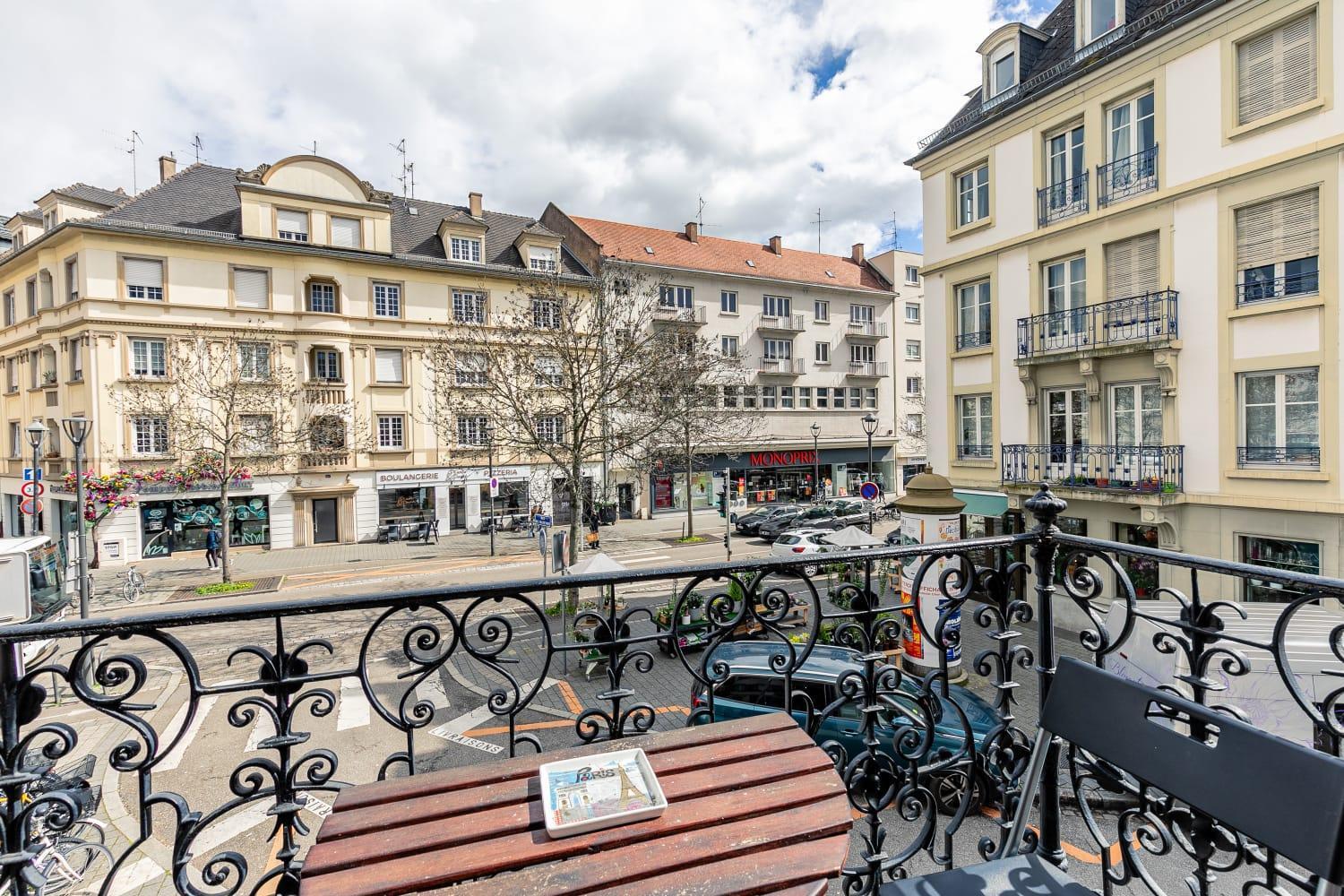 Appartement 2 Chambres Avec Garage A Strasbourg Bagian luar foto
