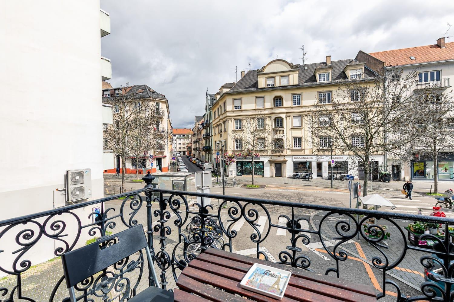 Appartement 2 Chambres Avec Garage A Strasbourg Bagian luar foto